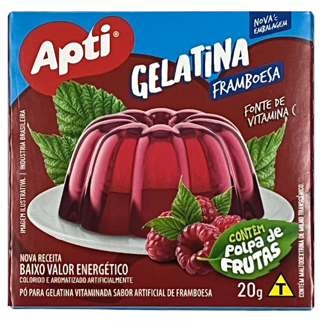 Gelatina Framboesa Apti