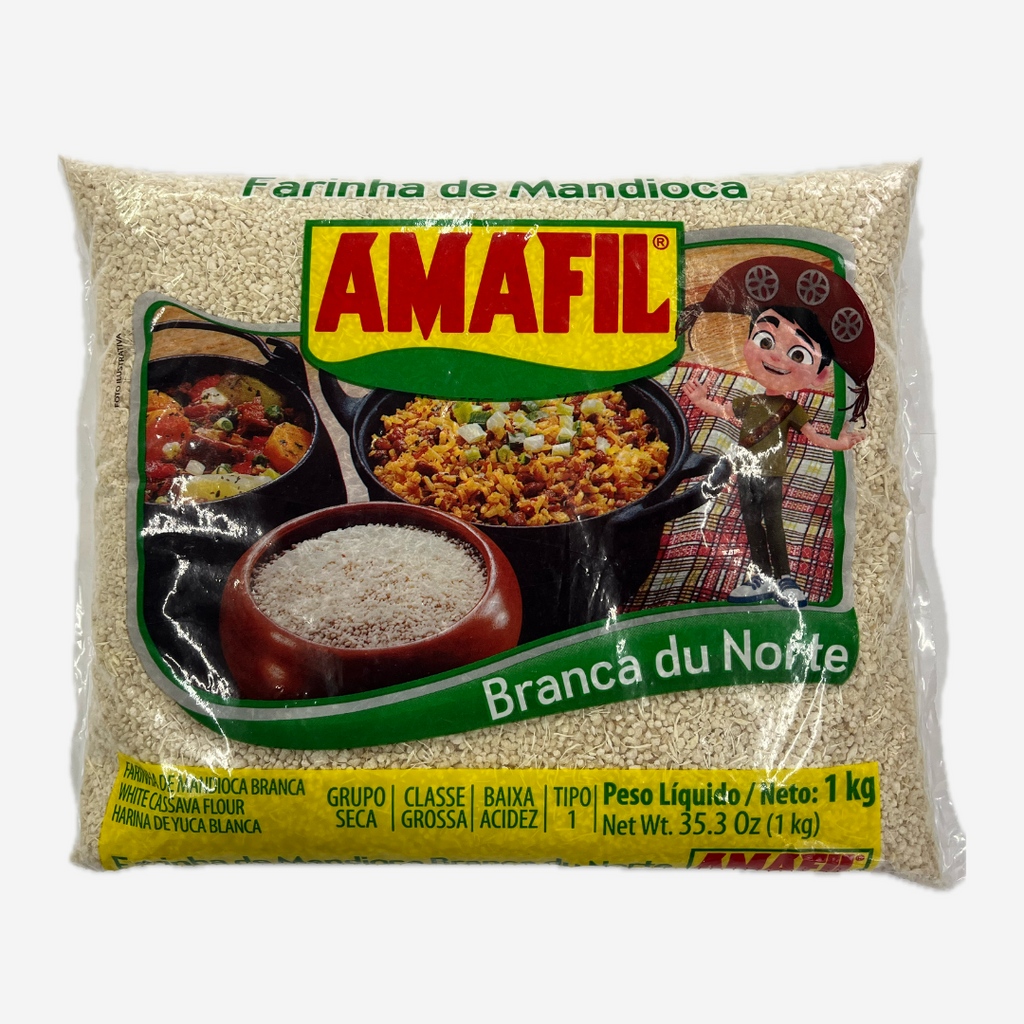 Farinha de mandioca amafil 1kg