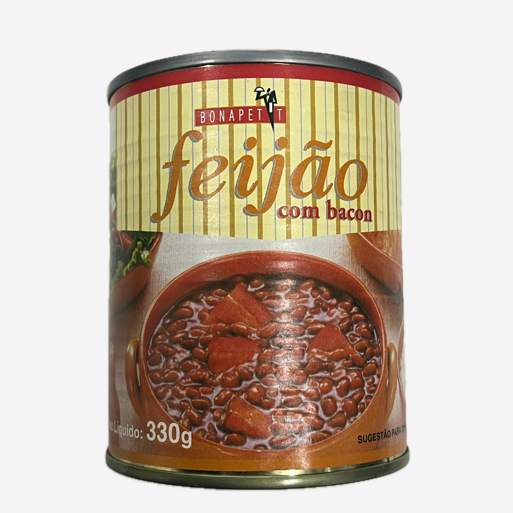 Feijão com bacon 330g