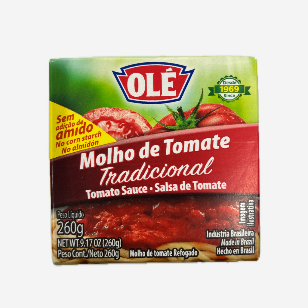 Olé molho de tomate tradicional 260g