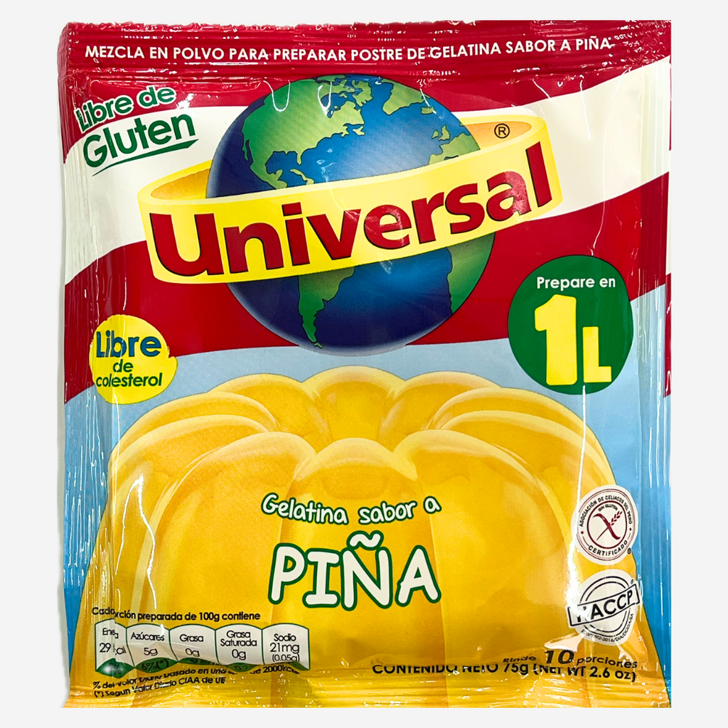 Gelatina Sabor A Pina  Universal