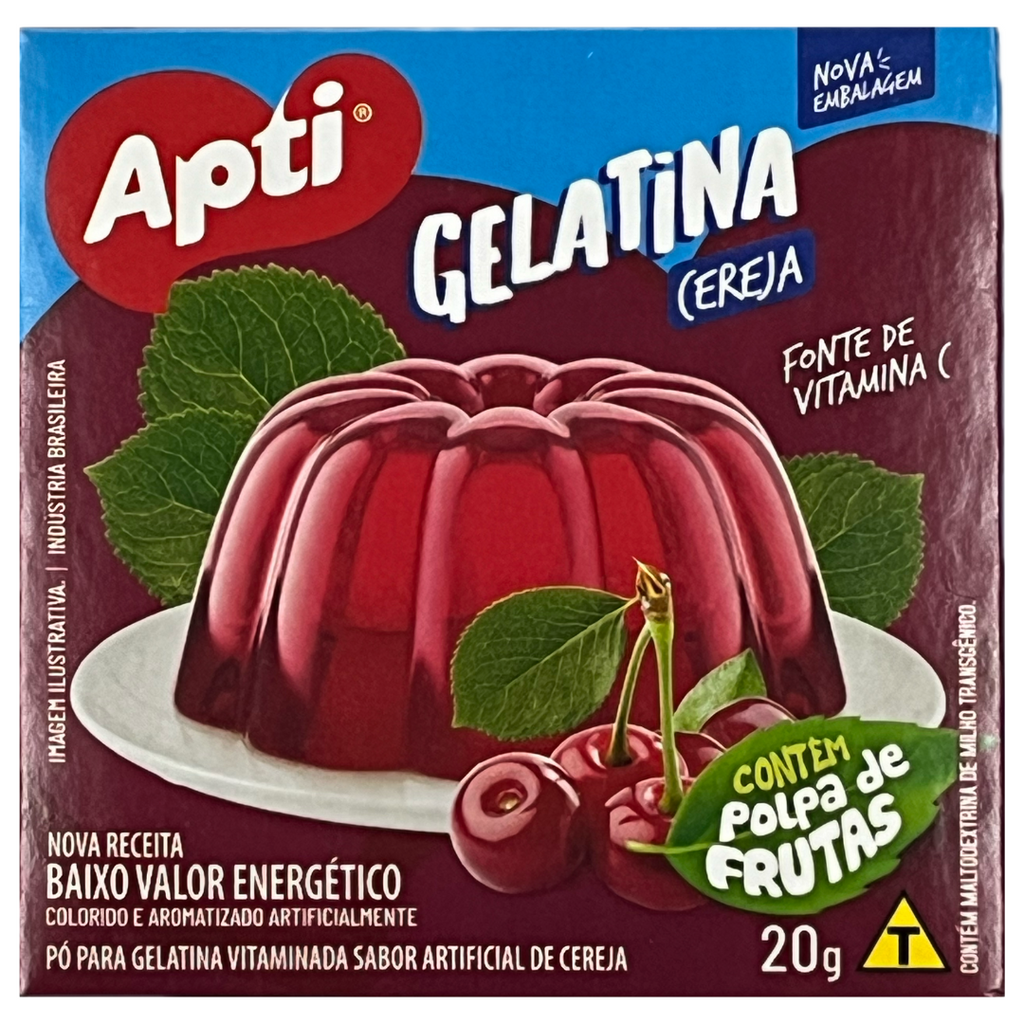 Gelatina Cereja Apti