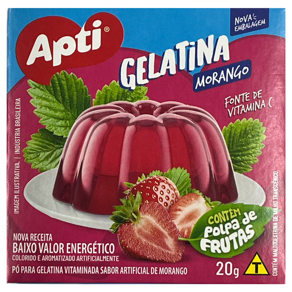 Gelatina Morango Apti