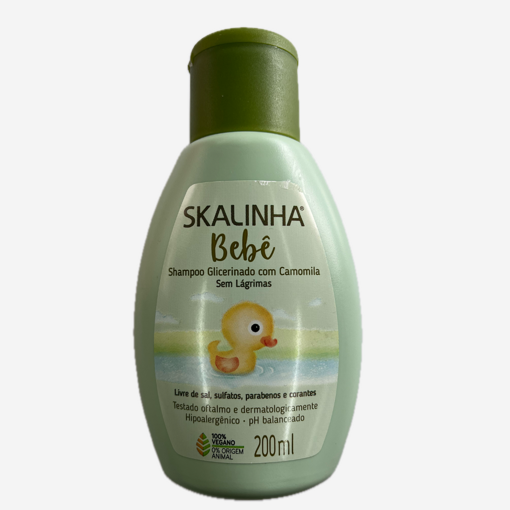 Skalinha Bebê Shampoo Glicerinado com Camomila 200ml