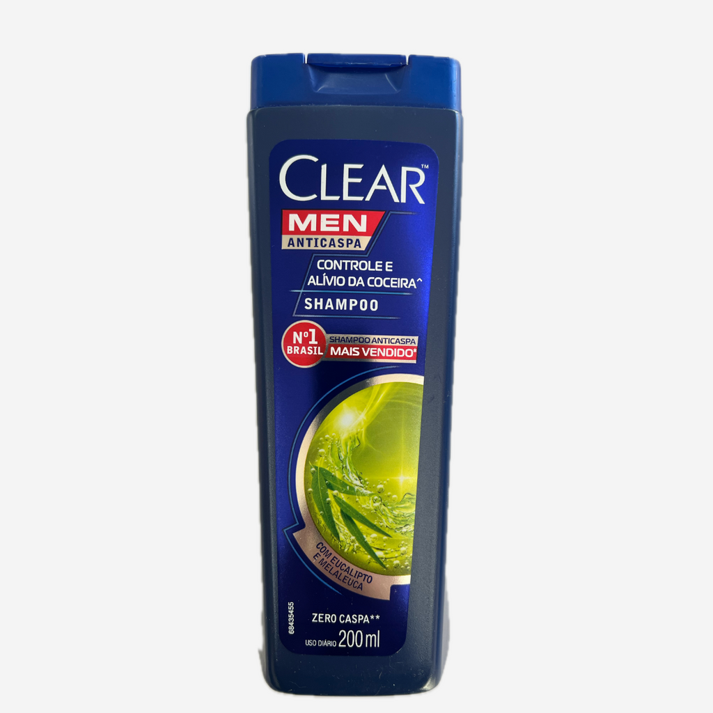 Clear Men Anticaspa Controle e Alívio da Coceira Shampoo 200ml